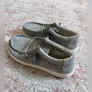 Gray HeyDude shoes